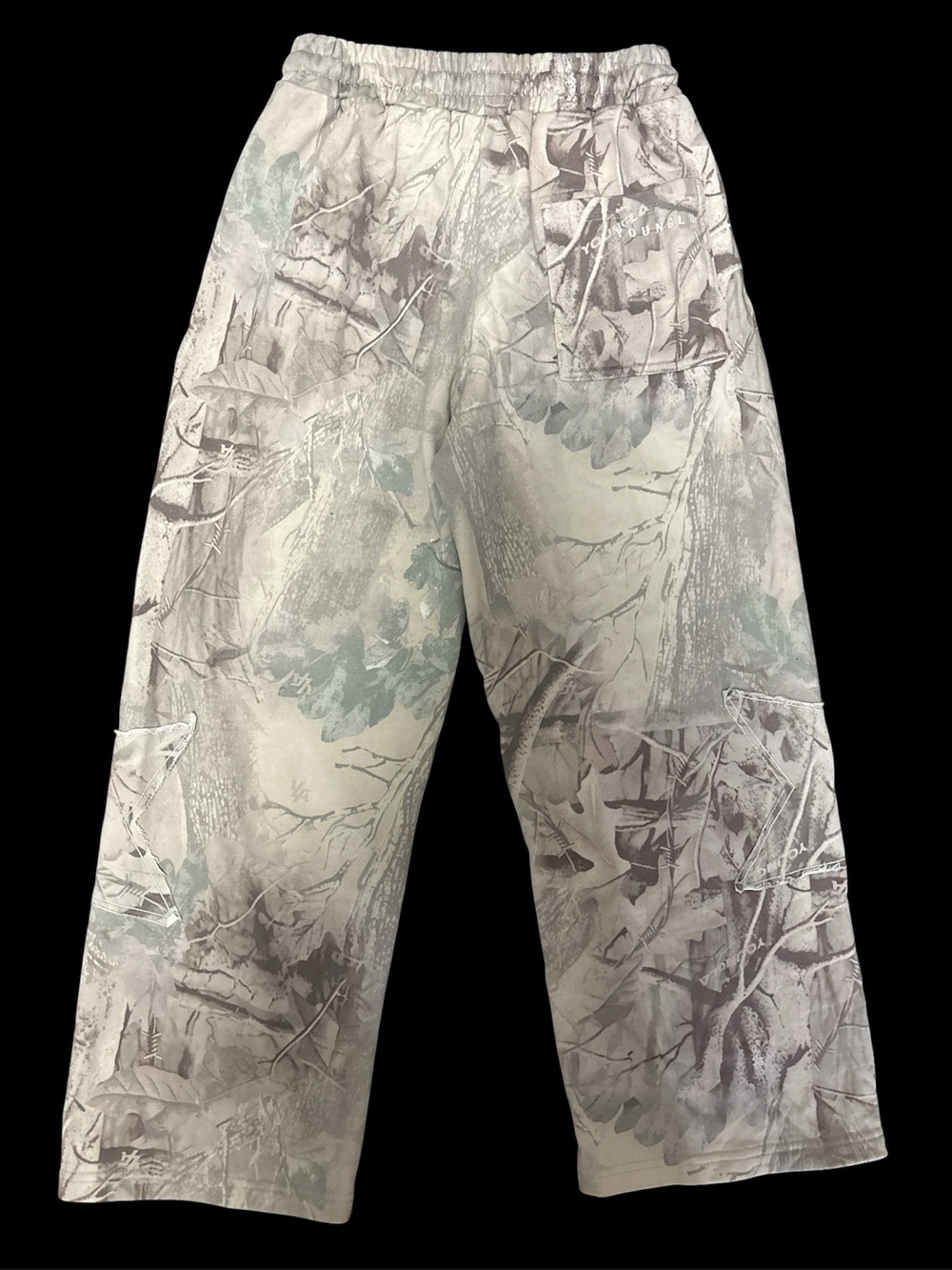 YoungLA Desert Tree Tan Camo Sweatpants Size: Small New - Picture 2 of 9